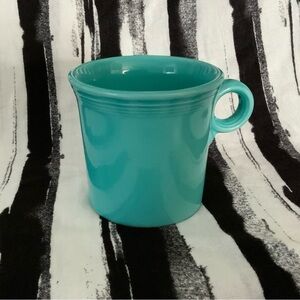 Turquoise Blue Fiesta Tom and Jerry Mug